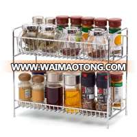 Spice storage rack in kitchen ,easy to fix ,hanging rack