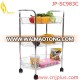 JP-SC983C Popular Kitchen Trolley, Storage Cart