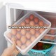 Newest Kitchen Creative Refrigerator Plastic PP Folding Food Egg Preserving Storage Box